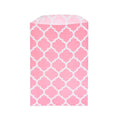 Light Pink Casablanca Pattern Candy Bags: 25-Piece Pack