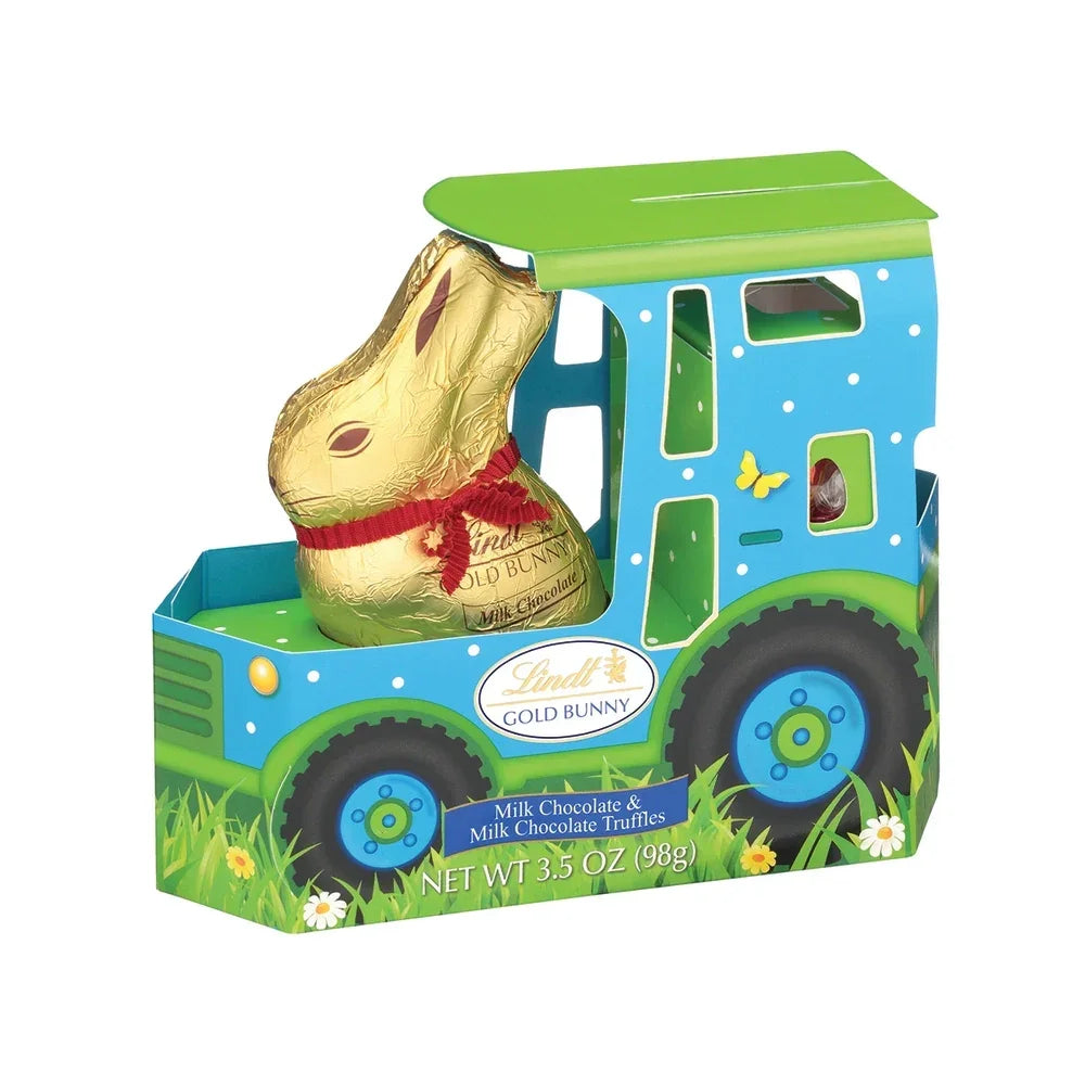 Lindt Tractor Gold Bunny: 8-Count Case