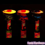 Lite-Up Helicopter Candy Fan Lollipops: 12-Piece Box