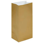 Mini Candy Treat Bags - Gold: 24-Piece Bag