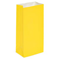Mini Candy Treat Bags - Yellow: 24-Piece Bag