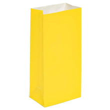 Mini Candy Treat Bags - Yellow: 24-Piece Bag
