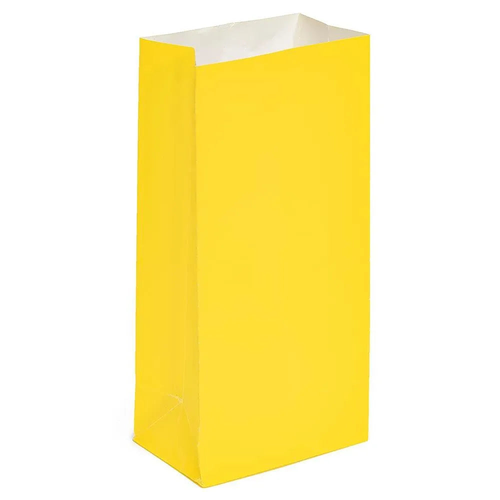 Mini Candy Treat Bags - Yellow: 24-Piece Bag