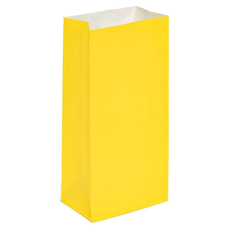 Mini Candy Treat Bags - Yellow: 24-Piece Bag