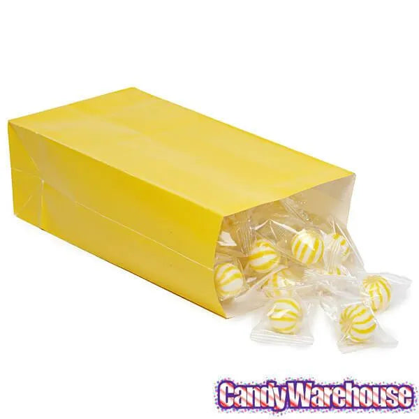 Mini Candy Treat Bags - Yellow: 24-Piece Bag