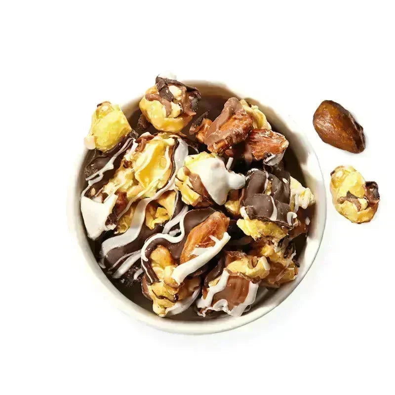 Funky Chunky Nutty Choco Popcorn