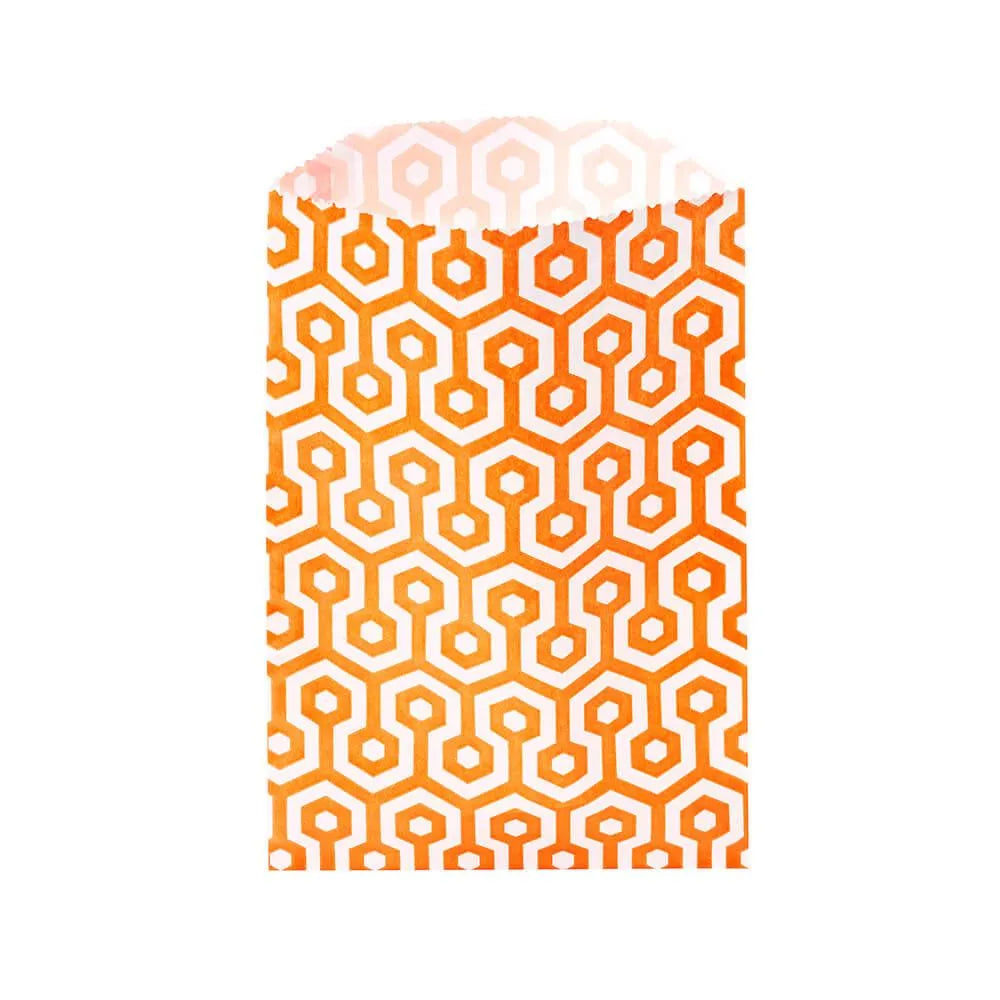 Orange Honeycomb Candy Bags: 25-Piece Pack