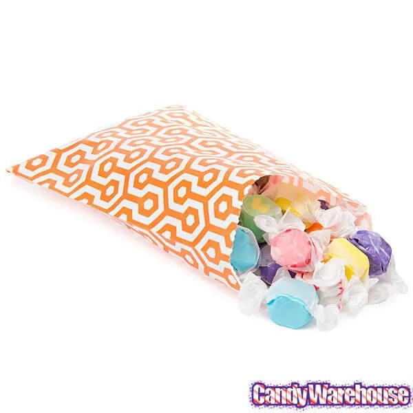 Orange Honeycomb Candy Bags: 25-Piece Pack