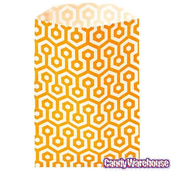Orange Honeycomb Candy Bags: 25-Piece Pack