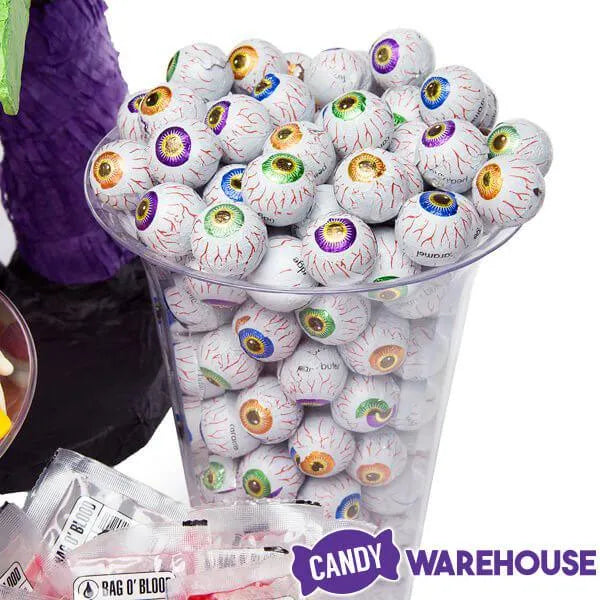 Palmer Creepy Peepers Peanut Butter Filled Chocolate Eyeballs: 12LB Bag