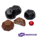 Palmer Foiled Double Crisp Chocolate Black Coal Candy: 12LB Bag