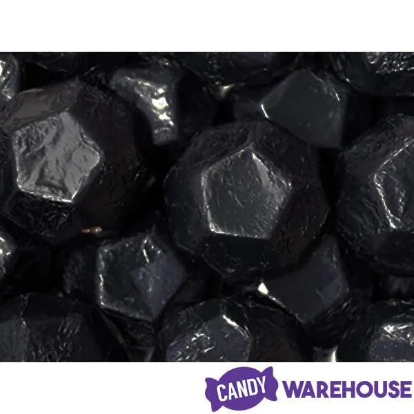Palmer Foiled Double Crisp Chocolate Black Coal Candy: 12LB Bag