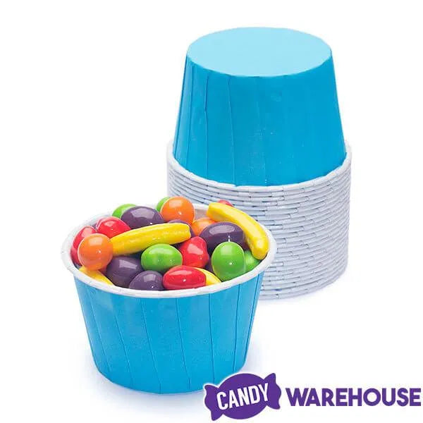 Paper 4-Ounce Candy Cups - Royal Blue: 25-Piece Pack