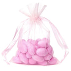 Pink Organza Candy Bags: 30-Piece Pack