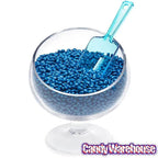 Plastic 2-Ounce Flat Bottom Candy Scoop - Caribbean Blue