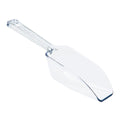 Plastic 2-Ounce Flat Bottom Candy Scoop - Clear