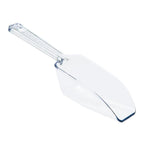 Plastic 2-Ounce Flat Bottom Candy Scoop - Clear