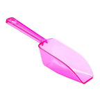 Plastic 2-Ounce Flat Bottom Candy Scoop - Hot Pink