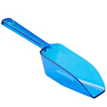 Plastic 2-Ounce Flat Bottom Candy Scoop - Navy Blue