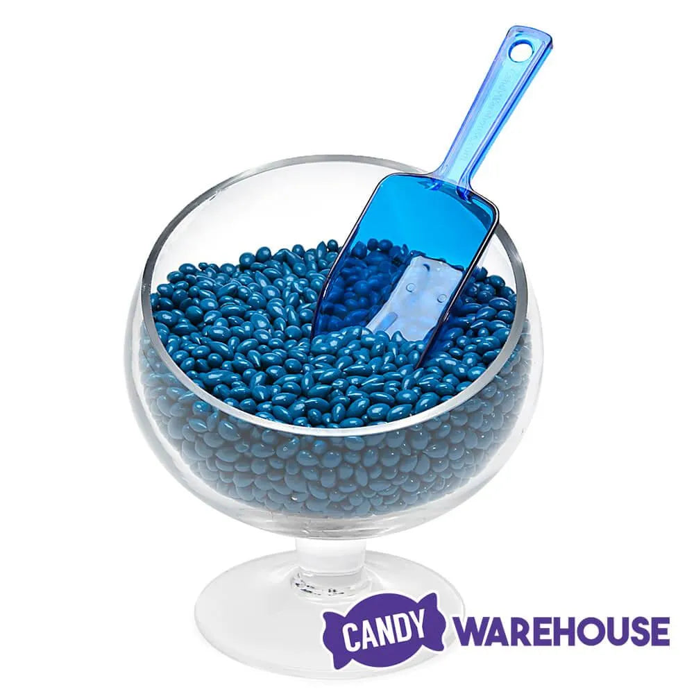 Plastic 2-Ounce Flat Bottom Candy Scoop - Navy Blue