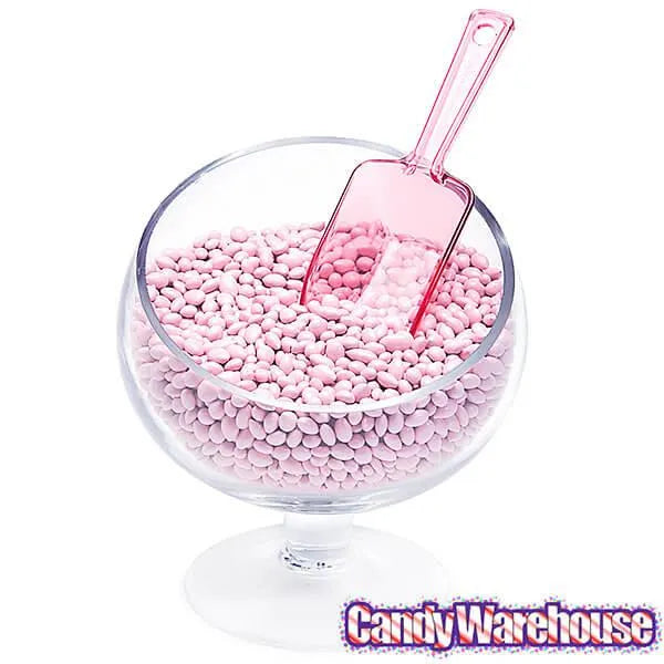 Plastic 2-Ounce Flat Bottom Candy Scoop - Pink