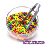 Plastic 6-Inch Candy Tongs - Silver
