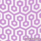 Purple Honeycomb Candy Bags: 25-Piece Pack