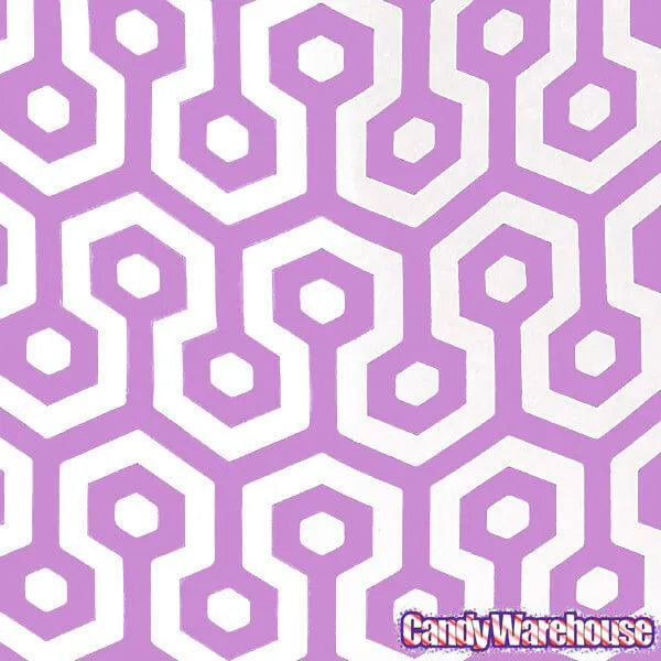 Purple Honeycomb Candy Bags: 25-Piece Pack