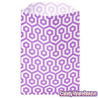 Purple Honeycomb Candy Bags: 25-Piece Pack