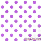 Purple Polka Dot Candy Bags: 25-Piece Pack