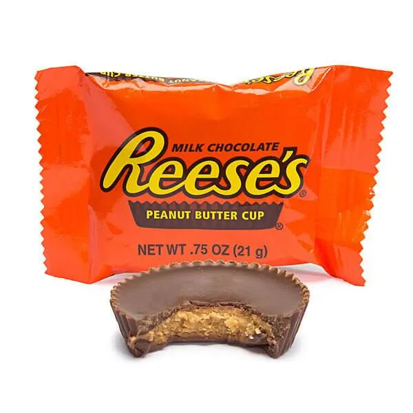 Reese's Peanut Butter Cups Snack Size Packs: 24-Piece Bag