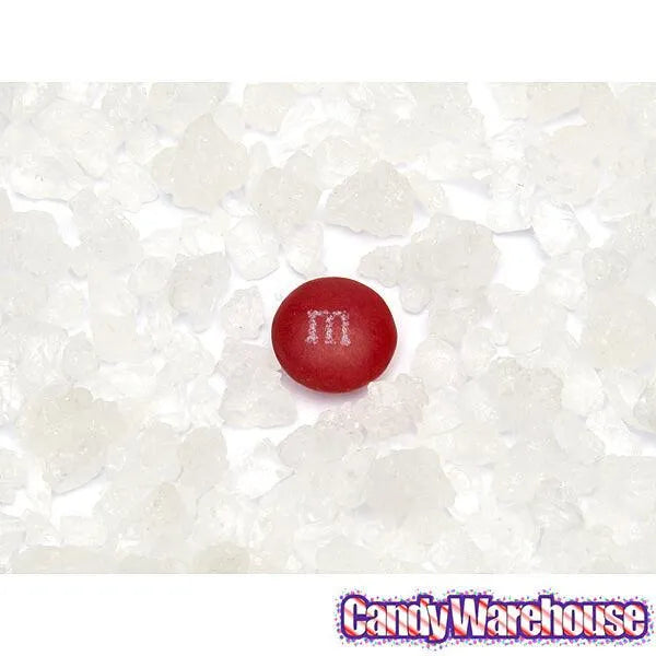 Rock Candy Crystals - White: 25LB Case