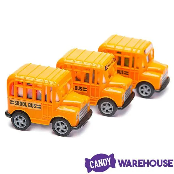 Skool Bus Candy Filled School Buses: 12-Piece Box