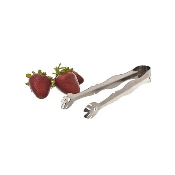 Stainless Steel 7.75-Inch Scalloped Candy Tongs