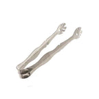 Stainless Steel 7.75-Inch Scalloped Candy Tongs