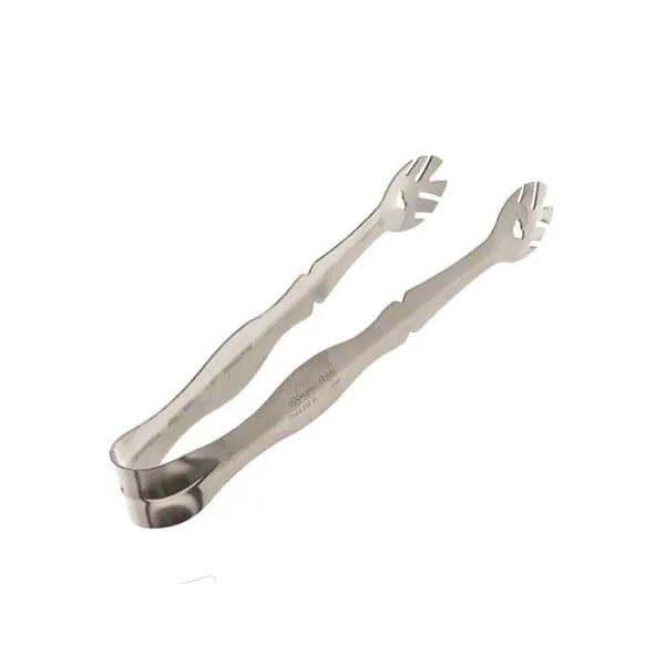 Stainless Steel 7.75-Inch Scalloped Candy Tongs