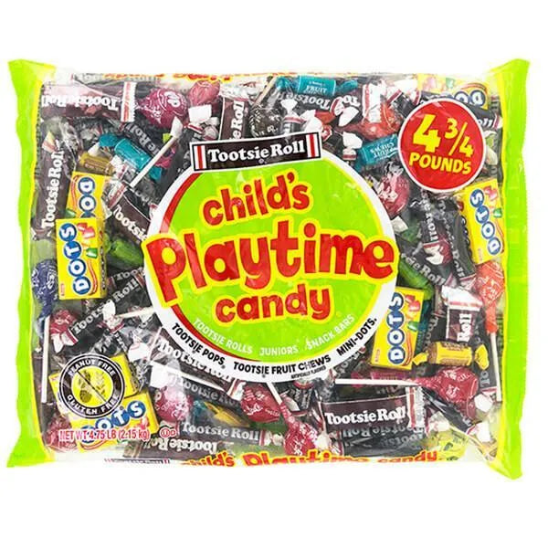 Tootsie Child's Playtime Bulk Candy Assortment: 4.75LB Bag