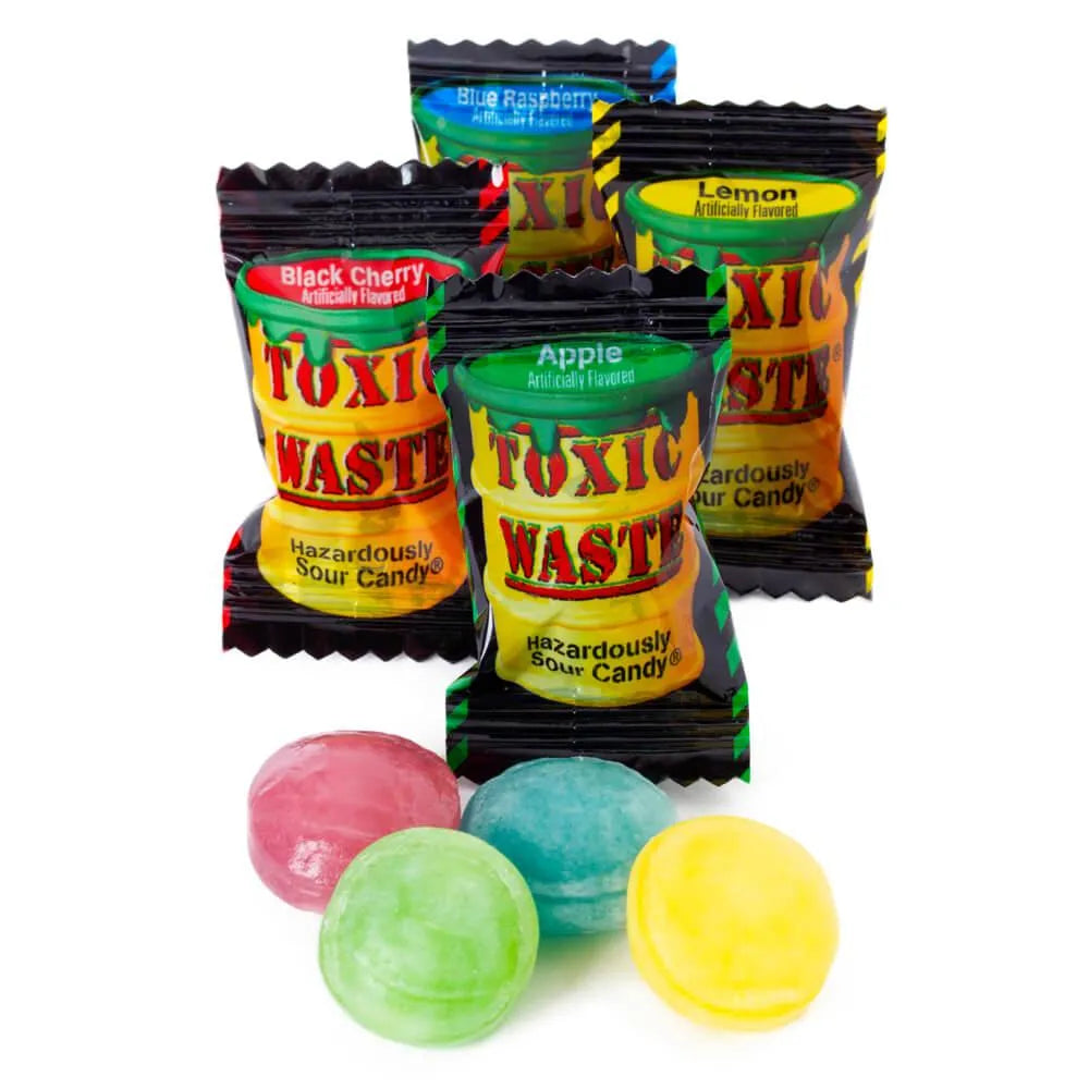 Toxic Waste Hazardously Sour Candy Tube Bank