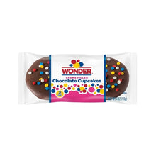 Wonder Creme Filled Chocolate Cupcakes: 6-Count Box