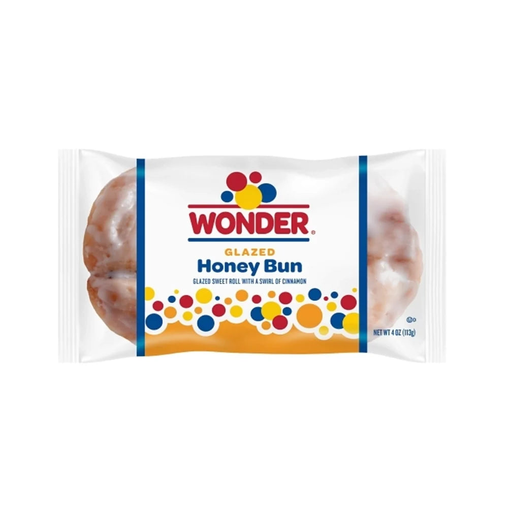 Wonder Glazed Honey Bun: 6-Count Box